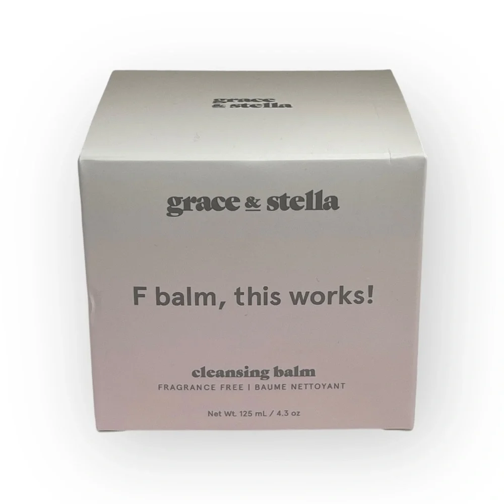 new Grace & Stella ㋛ F balm, this works! cleansing balm ㋛ Full Size ㋛ Fresh Box